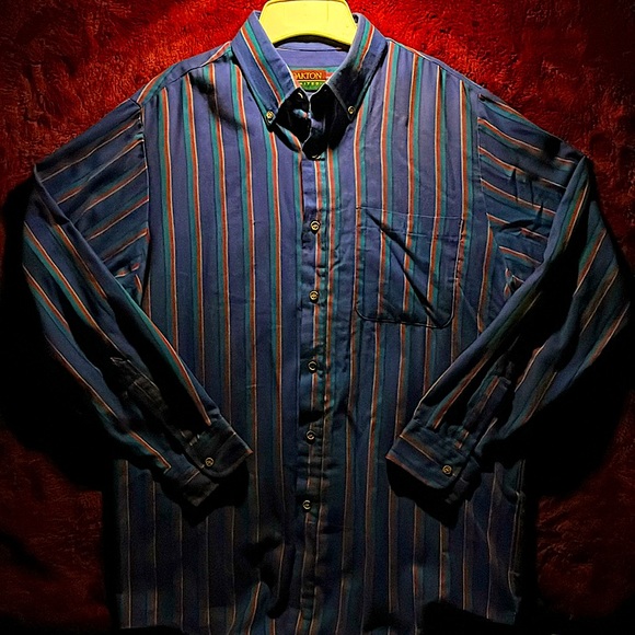 Retro 90s Oversized Button Down - Oakton Limited XLT - Picture 1 of 3